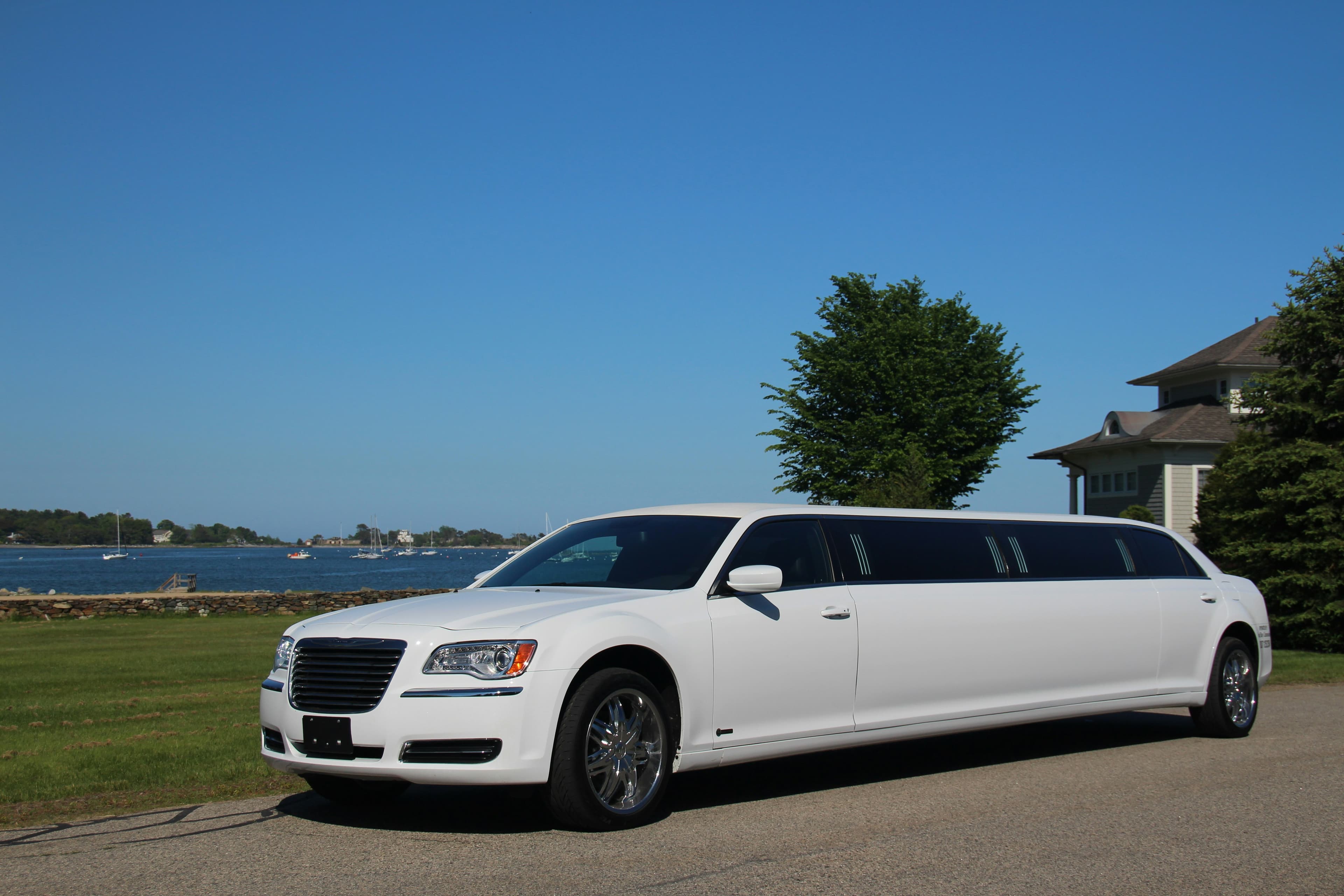 Luxury Blue Sedan